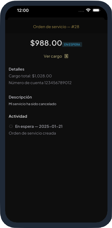 iRent app home screen