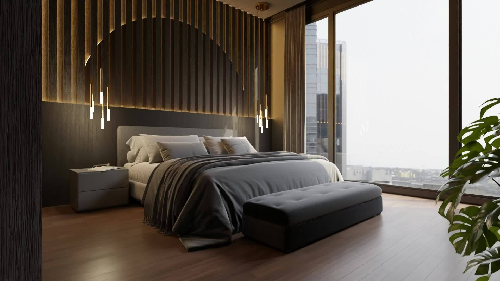 Well-maintained property bedroom